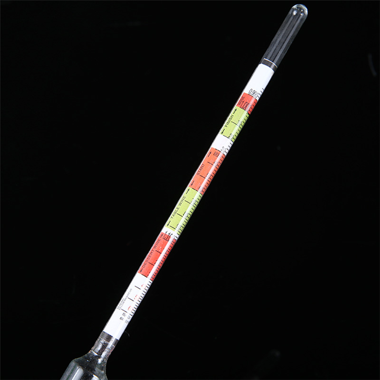 3 scale- Densimeter Alcoholmeter Professional Alcoholmeter Measuring Instrument Measurement Tools Wine Hydrometer
