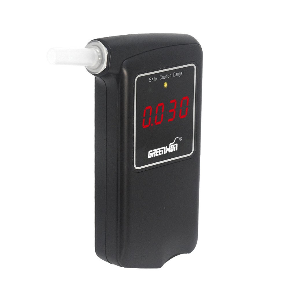 GREENWON breath Alcohol Tester AT-858S High Precision Semiconductor Alcohol breathalyzer