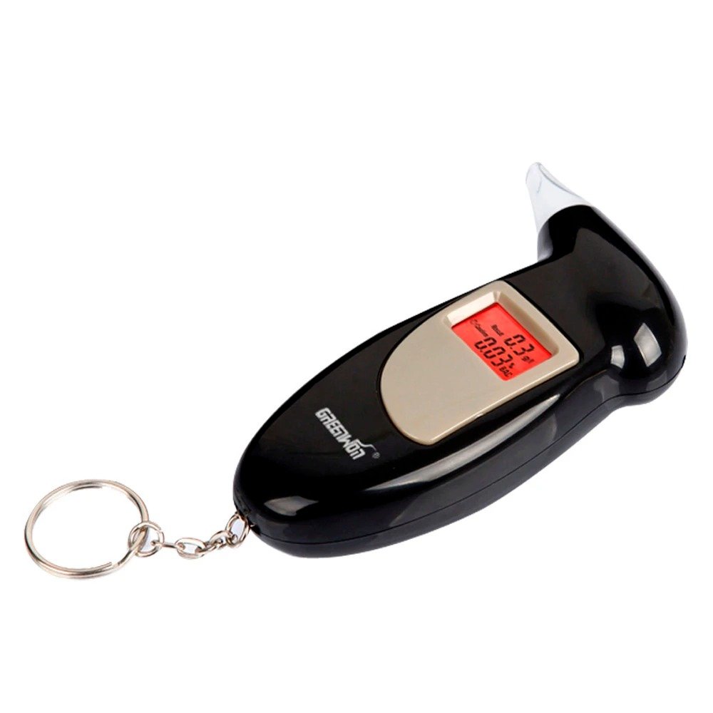 GREENWON Quick Response Professional LCD Alcohol Tester Digital Alcohol Detector Breathalyzer with Backlight Display
