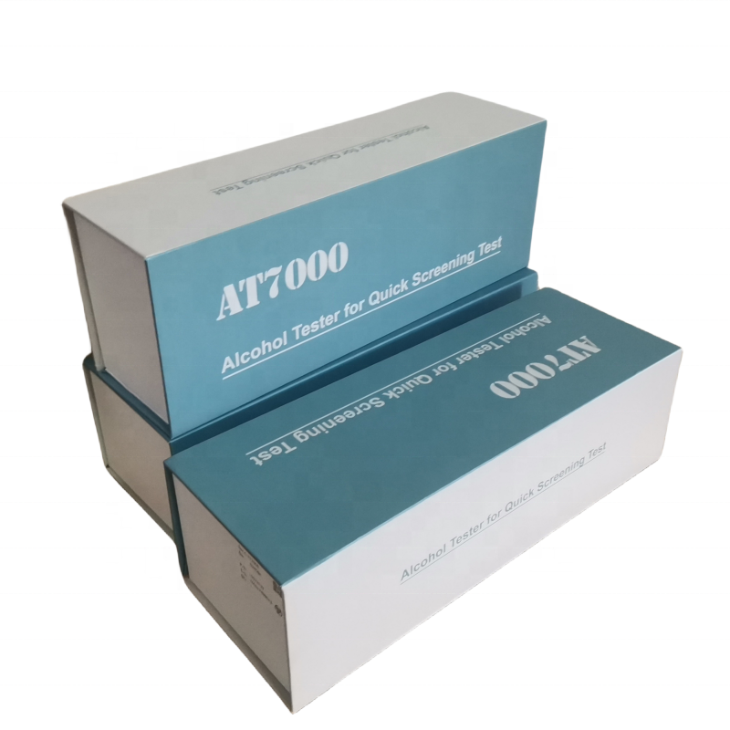 AT7000 Rapid Screen Breathalyzer Quick Fuel Cell Sensor Gas Analyzer Tester for Alcohol Screening
