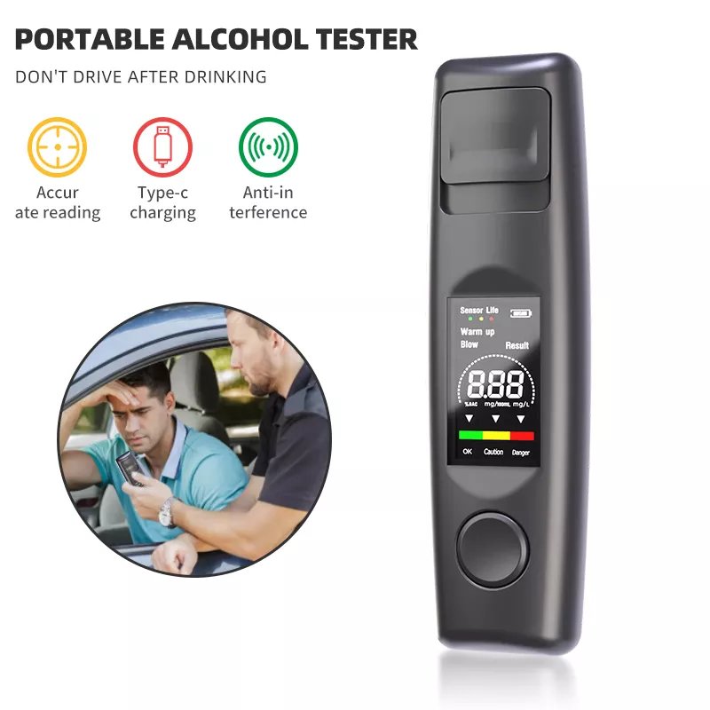 C42 High Quality Alcohol Tester Meter Digital Alcohol detector Alcohol Content Tester