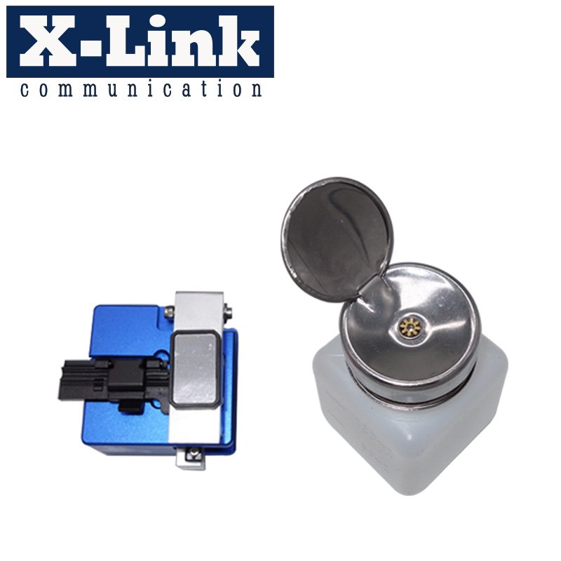 FTTH Fiber Optic Tool Kit OTDR with Optical Power Meters and Fiber Cleaver VFL/Connector Cleaner/splicing kit