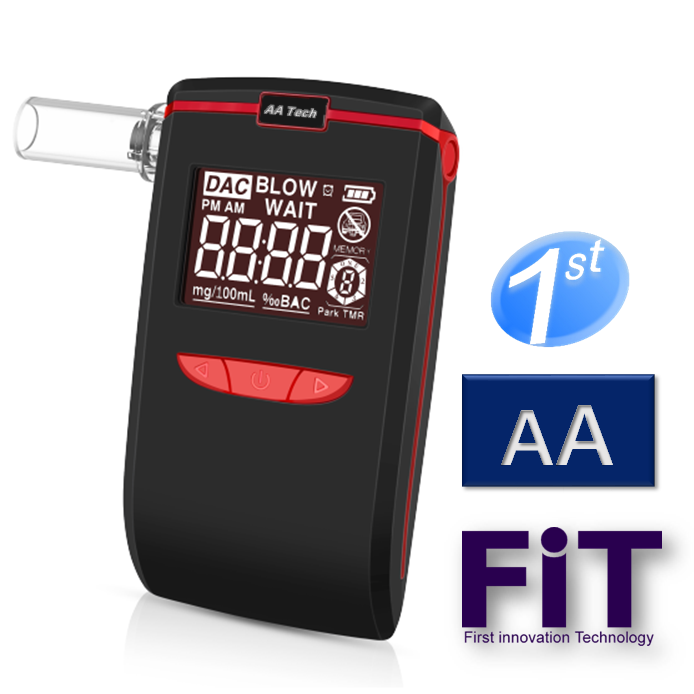 alcohol analyzer portable alcohol analyzer digital breath alcohol tester with red backlight low price Oasser T1