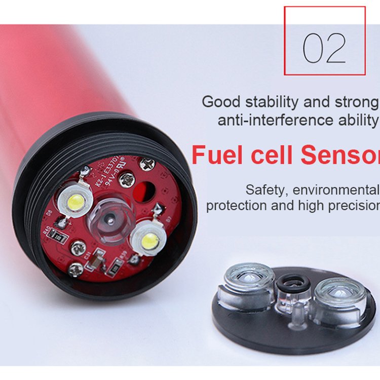 Alcohol Detector Tester High Precision Breathalyzer Non Contact Digital Breath Alcohol Tester With Lights