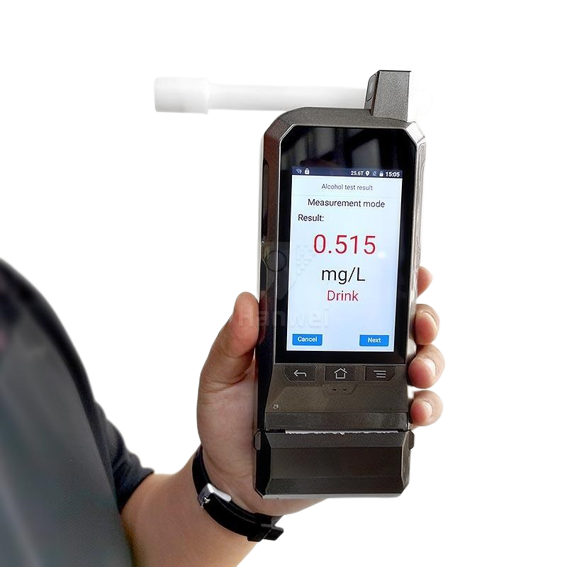 CE Standard Breathalyzer Portable Fuel Cell Alcohol Tester Accurate Digital Breath Alcohol Detector