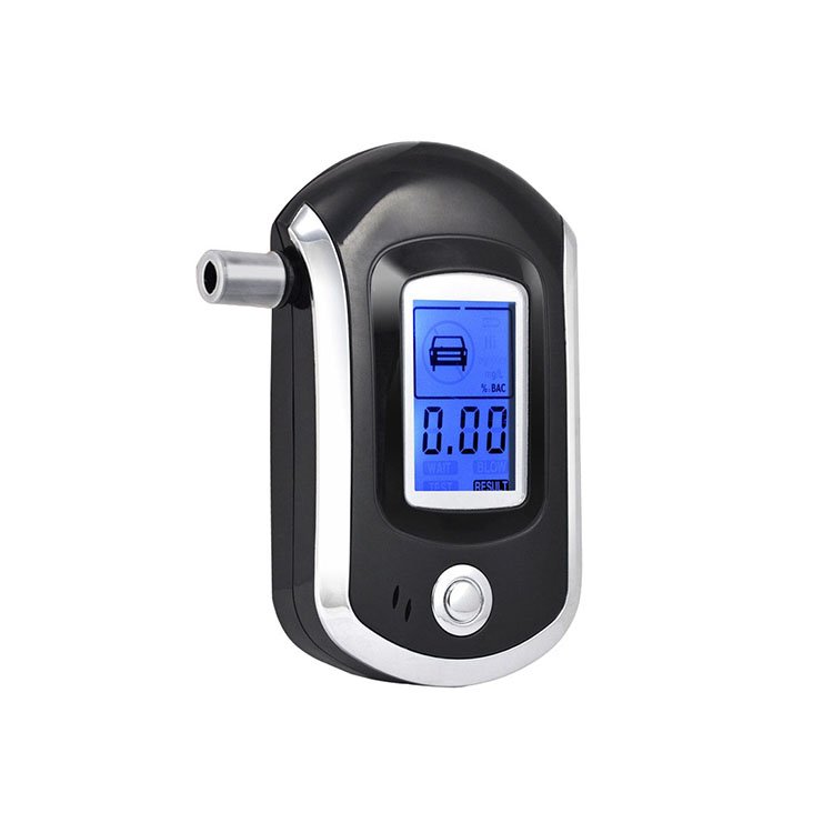 Professional Portable Keychain Driver PVC Nozzle Alcohol Tester Industrial Rechargeable Fuel Cell Sensor New Alcoholimetro
