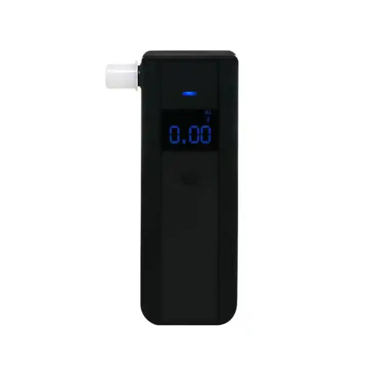 2024 Portable Consumer Alochol Tester High Accuracy Semiconductor Breathalyzer Alochol Tester with LCD Display