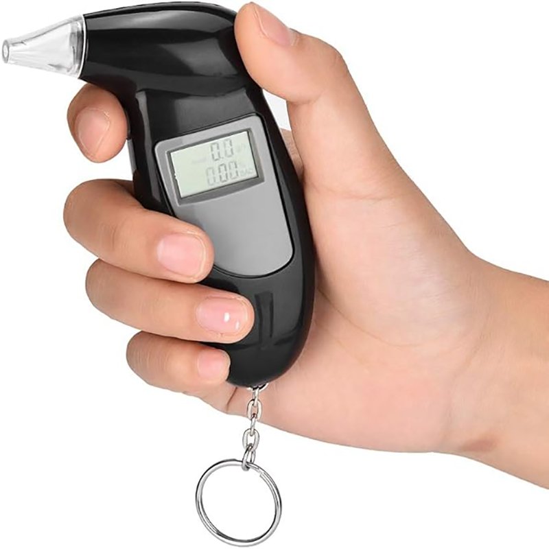 Breathalyzer Professional-Grade Memory Warning Function Alcohol Tester for With Backlight Lcd Screen