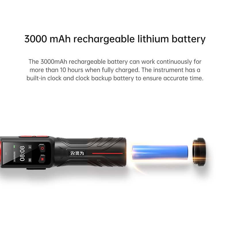 Non-contact 4 in 1 Alcohol Tester Factory Supply Professional Electrocchmial Sensorbreathalyzer alcohol tester Mr.Black 8
