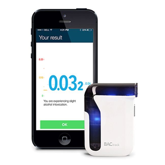 Portable Design Alcohol Tester Breathalyzer with Alcohol Sensor