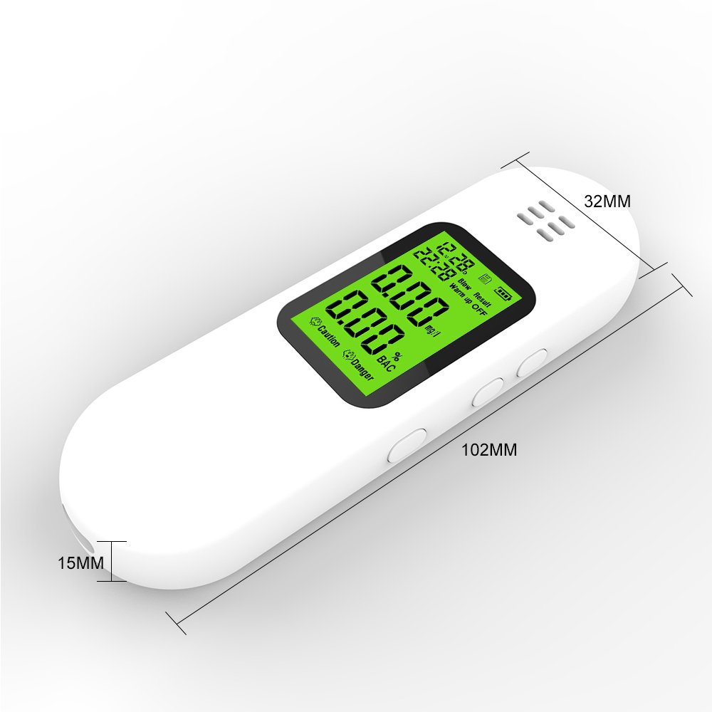 DM 177 alcohol tester Blowing type detector traffic alcohol tester portable high precision charging meter