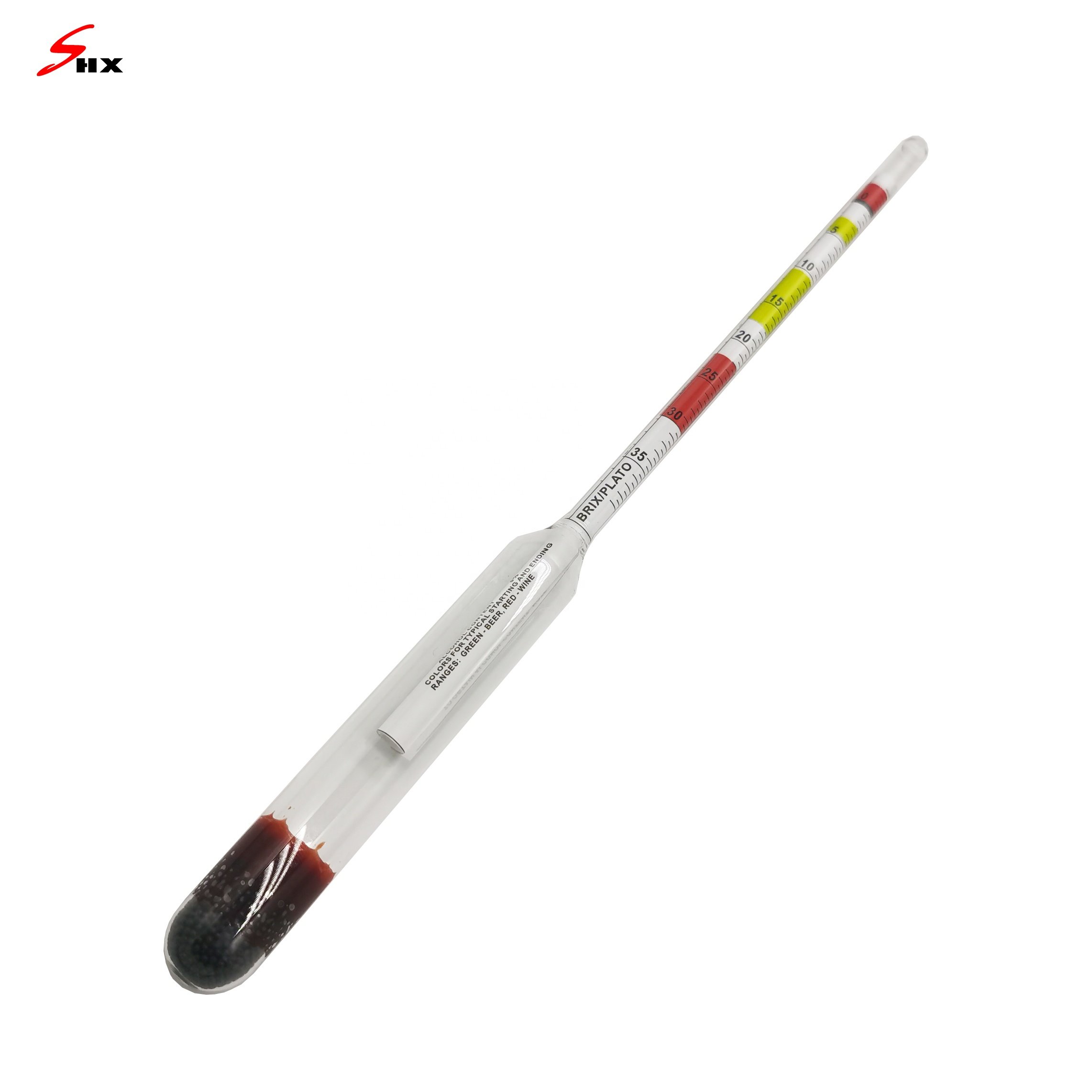 Alcohol Tester Beer Wine Hydrometer Brewing Tapper Triple Scale Hydrometer