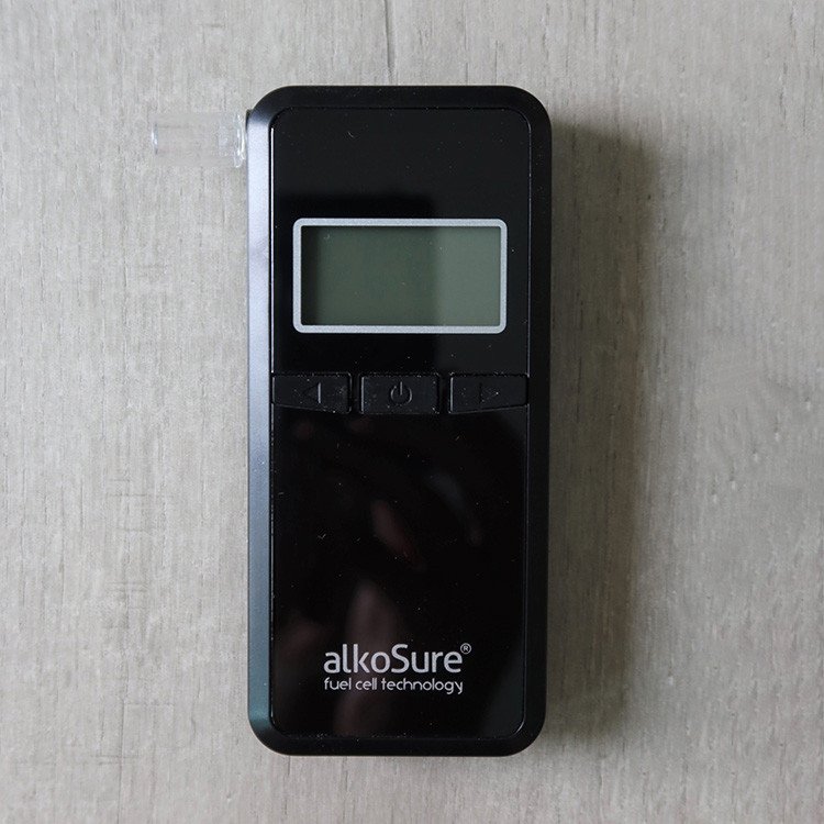 New Design Fuel Cell Portable Digital Breathalyser Mouthpiece Alcohol Breath Tester