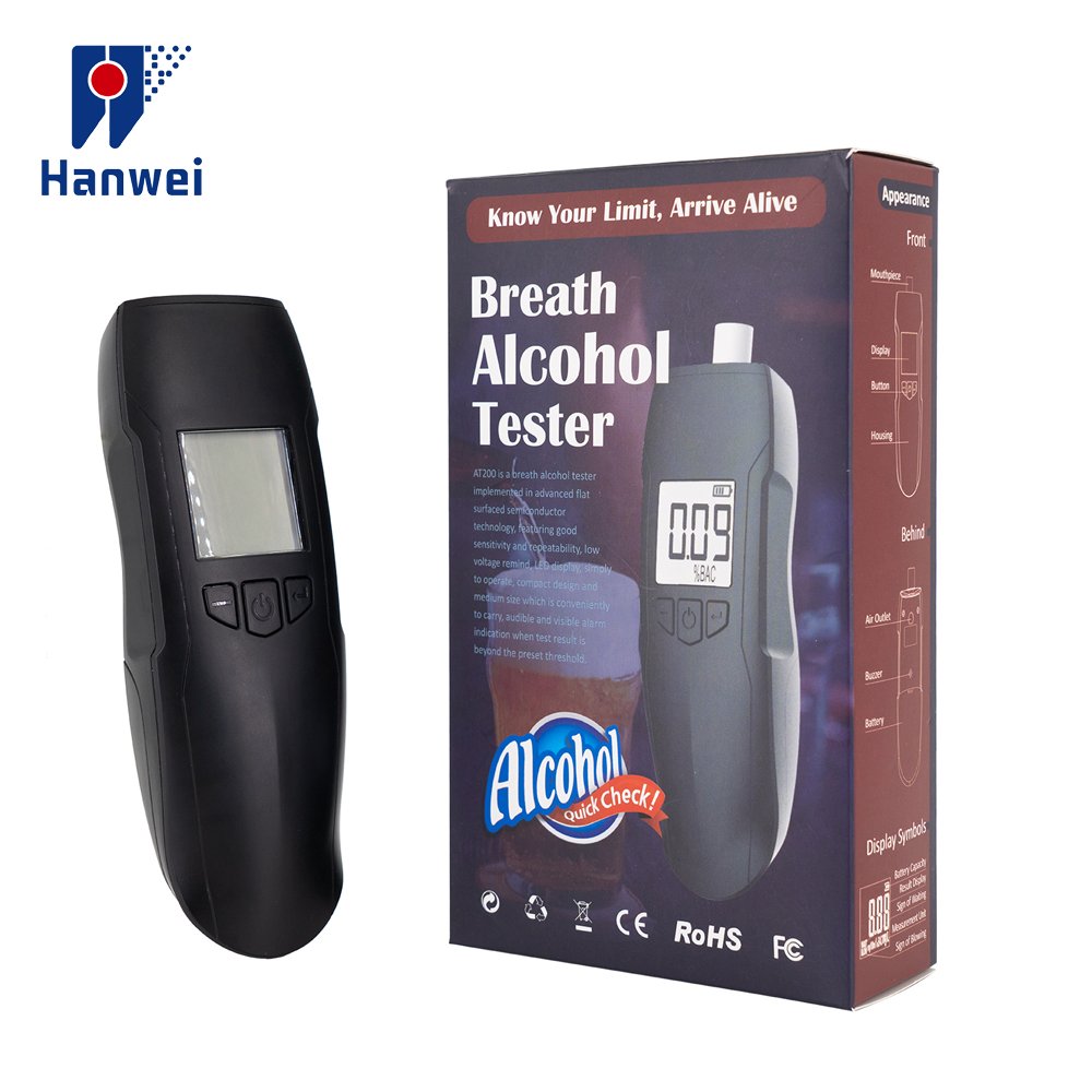 AT200 Contactless FCC Approved Alcohol Breathalyzer