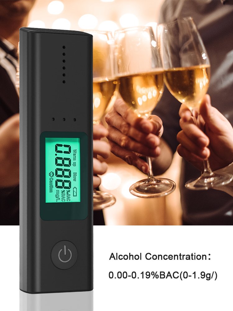 HEDAO ZN-AM08 Digital Non-contact Alcohol Tester High Precision 0.00~19.00%BAC Alcohol concentration