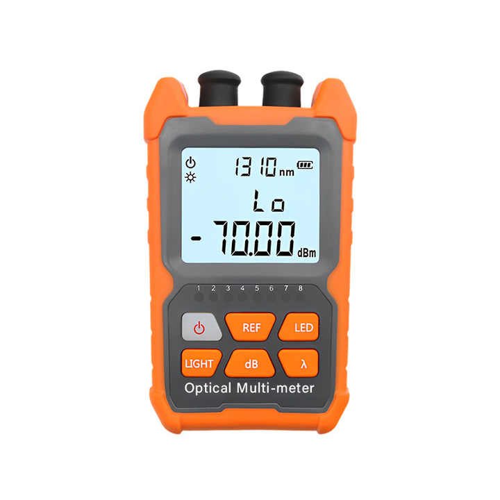 All-in-1 Small optical power meter tester Mini optical fiber power meter Network cable optical attenuation tester