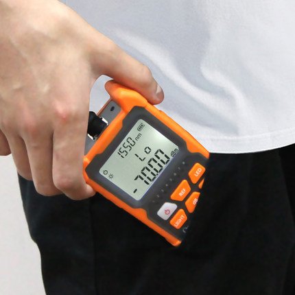 All-in-1 Small optical power meter tester Mini optical fiber power meter Network cable optical attenuation tester