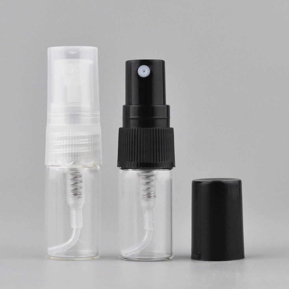 1ml 2ml 3ml 10ml Mini Empty Perfume Tester Sample 2ml Perfume Oil Decant Glass Spray Bottle