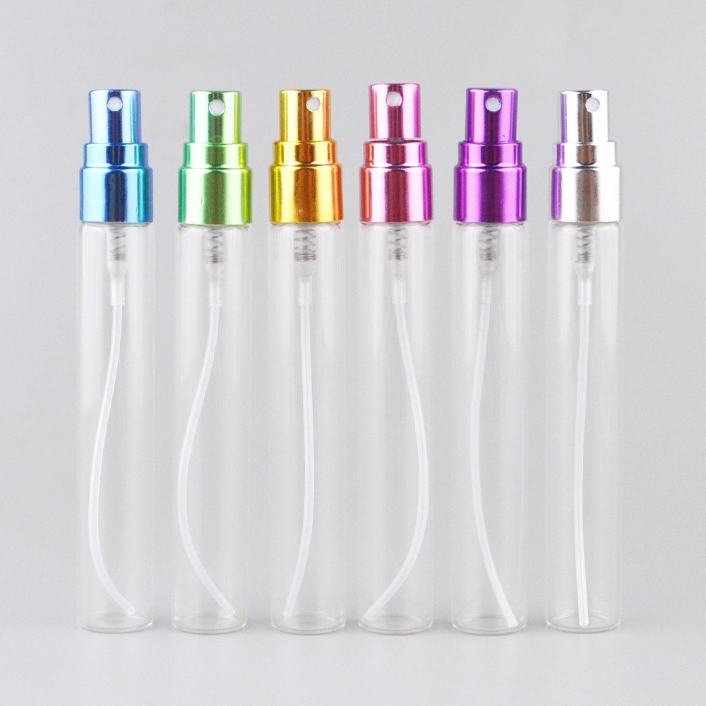 1ml 2ml 3ml 10ml Mini Empty Perfume Tester Sample 2ml Perfume Oil Decant Glass Spray Bottle