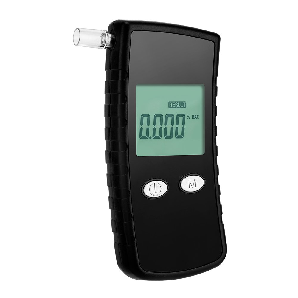 2024 Digital Semiconductor Breathalyzer With LCD Display audible alert and six different units of measurements