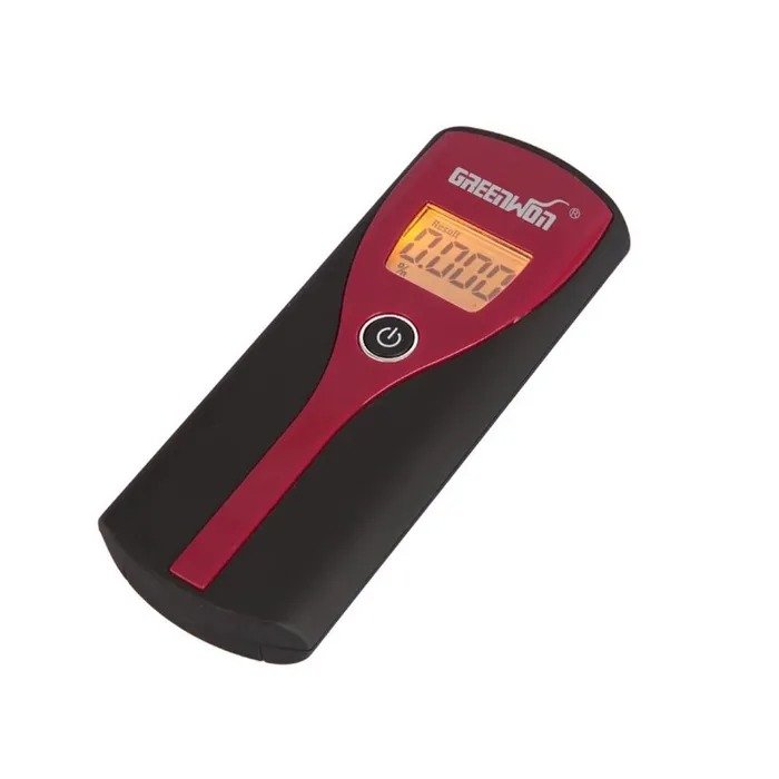 Professional digital alcohol breath tester easy use alcohol detector with LCD backlight display, AT-6880