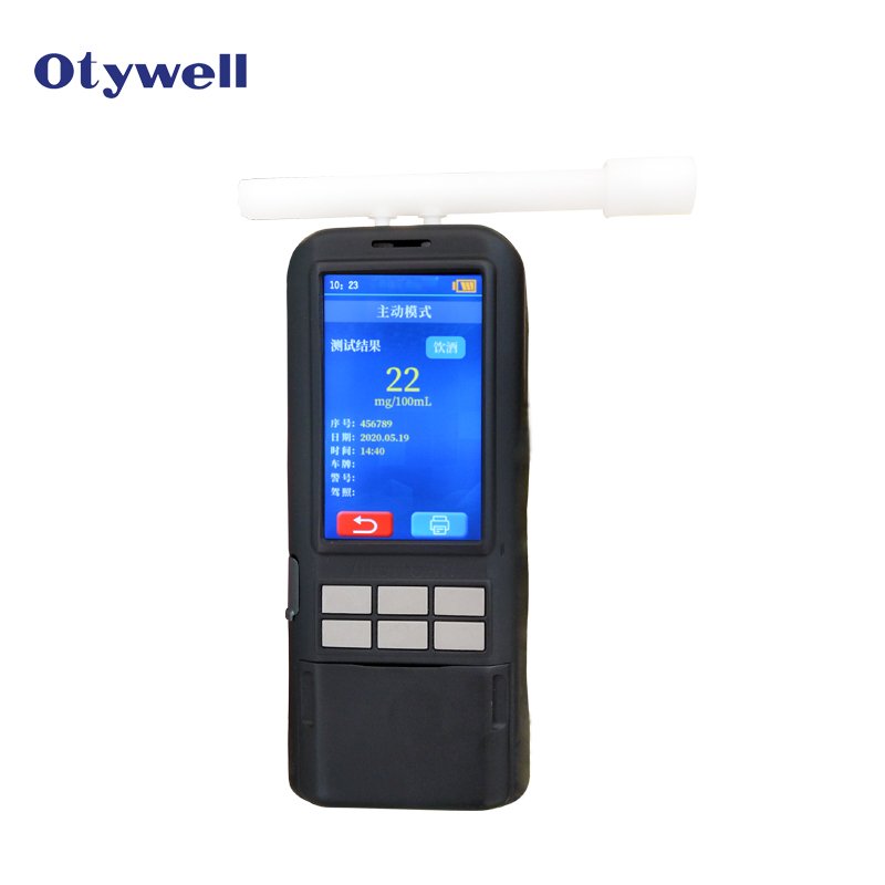 ZM800 breathalyzer /alcohol tester portable with mouth pieces and a built-in printer