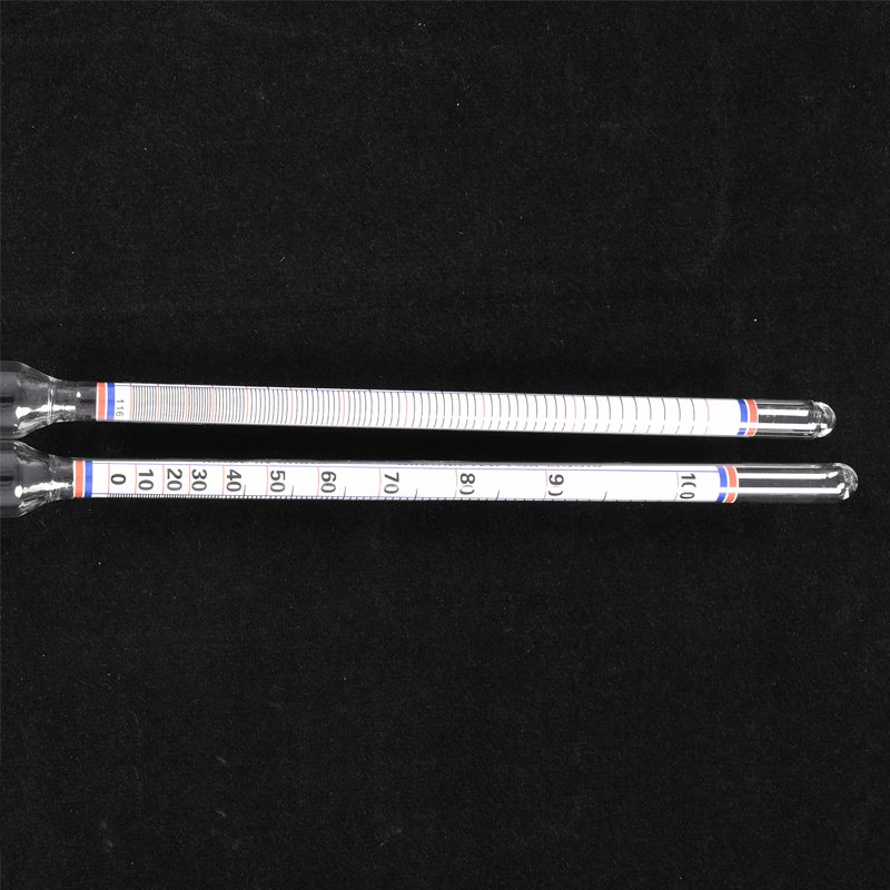 Precision Hydrometer Alcohol by Volume ABV Tester Accurate Proof Hydrometer alcoholmeter vinometer