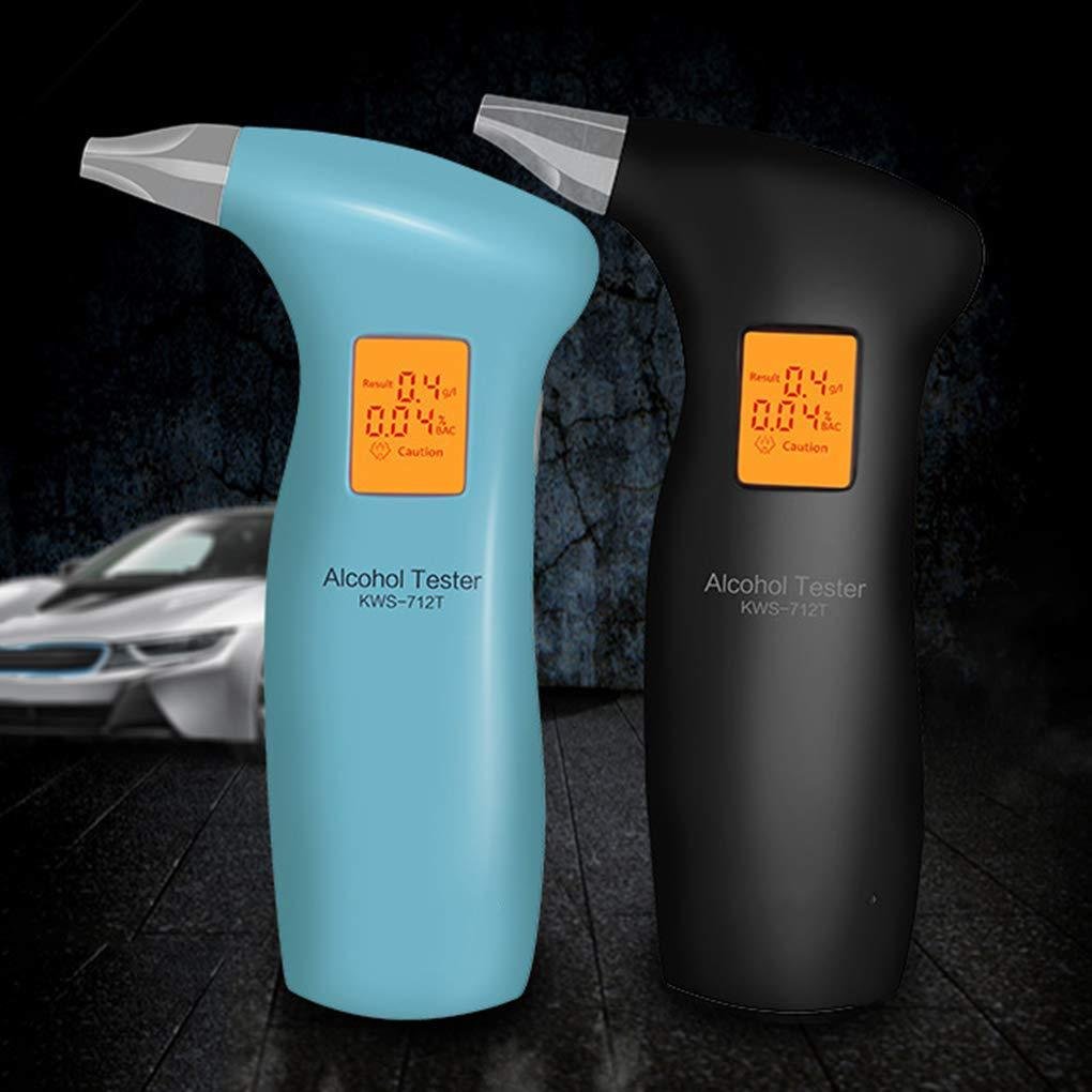 Alcohol Tester Breathing Alcohol Test Meter Detector with Mouthpieces