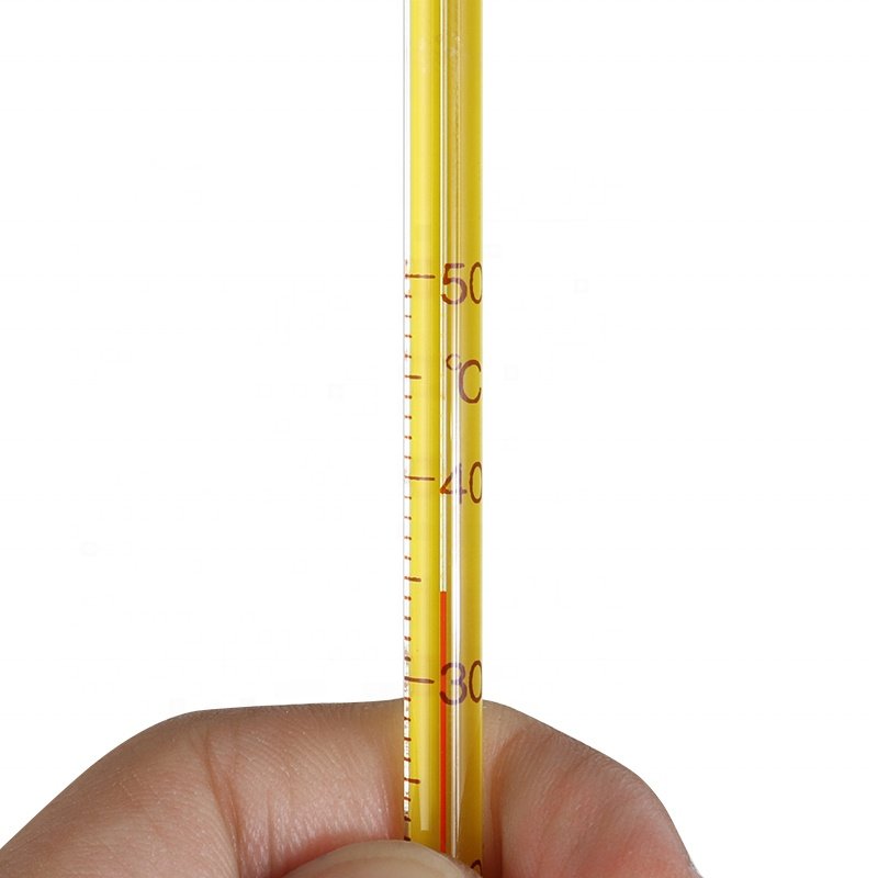 Thermometer Wine Meter Vintage Alcohol Concentration Meter Tool Hydrometer Alcoholmeter Set 0 To 100% Alcohol Meter Tester 4PCS