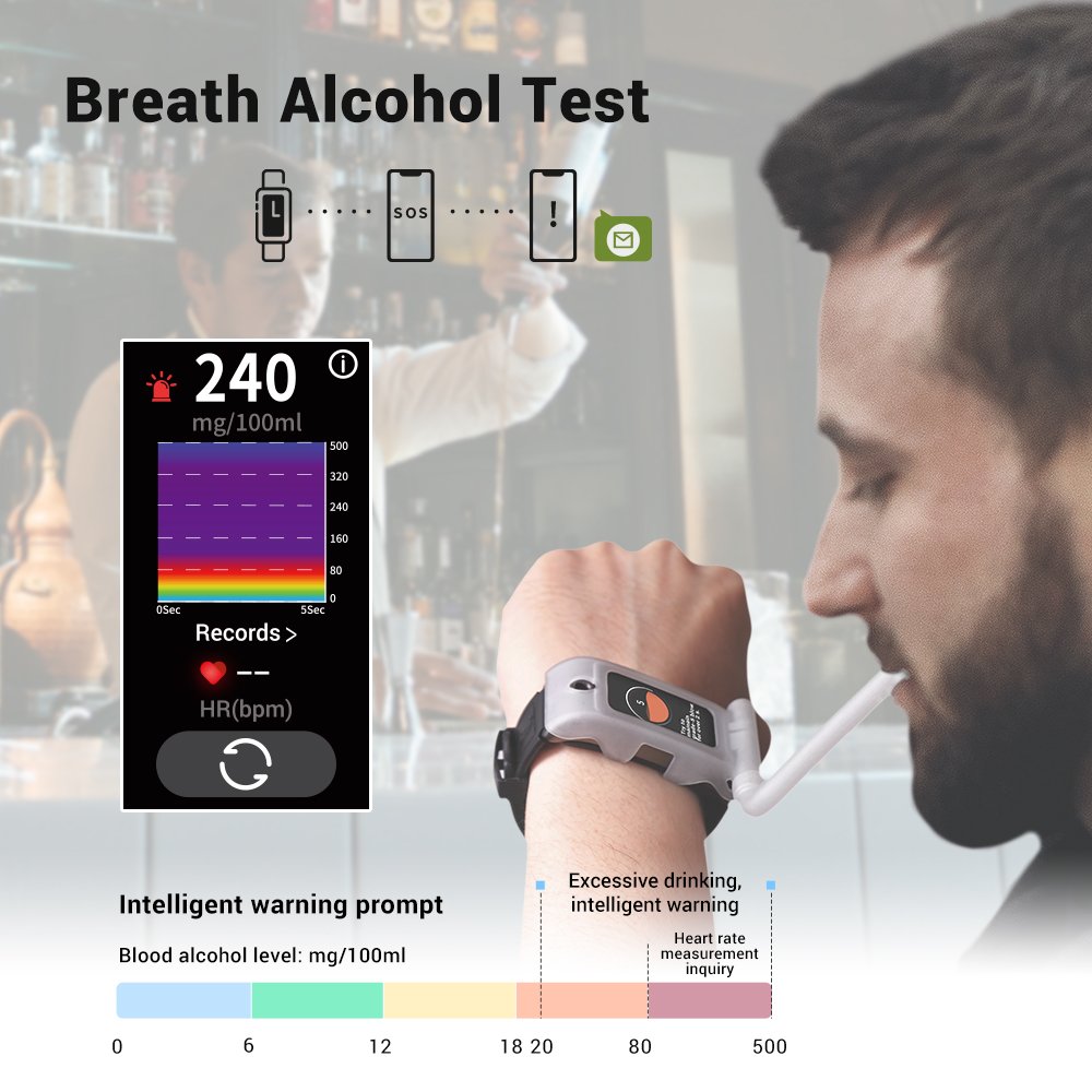 M-90 Outdoor Sport Smart Watch Waterproof Blood Oxygen Health Tracker For Android and IOS