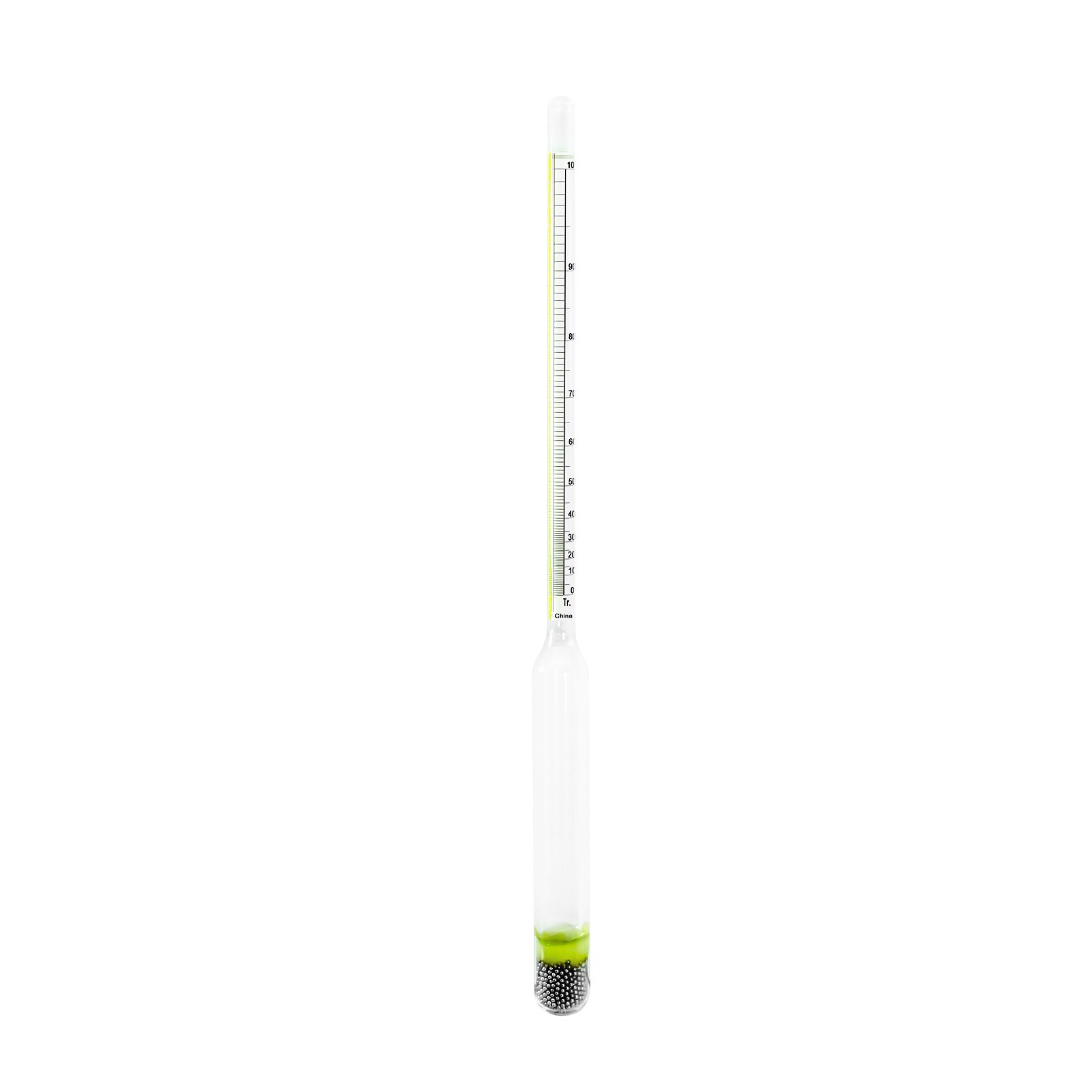 Alcoholmeter 0-200% Proof and Tralle's Scale Alcohol Tester Hydrometer Glass Alcohol Measuring Alcohol hydrometer