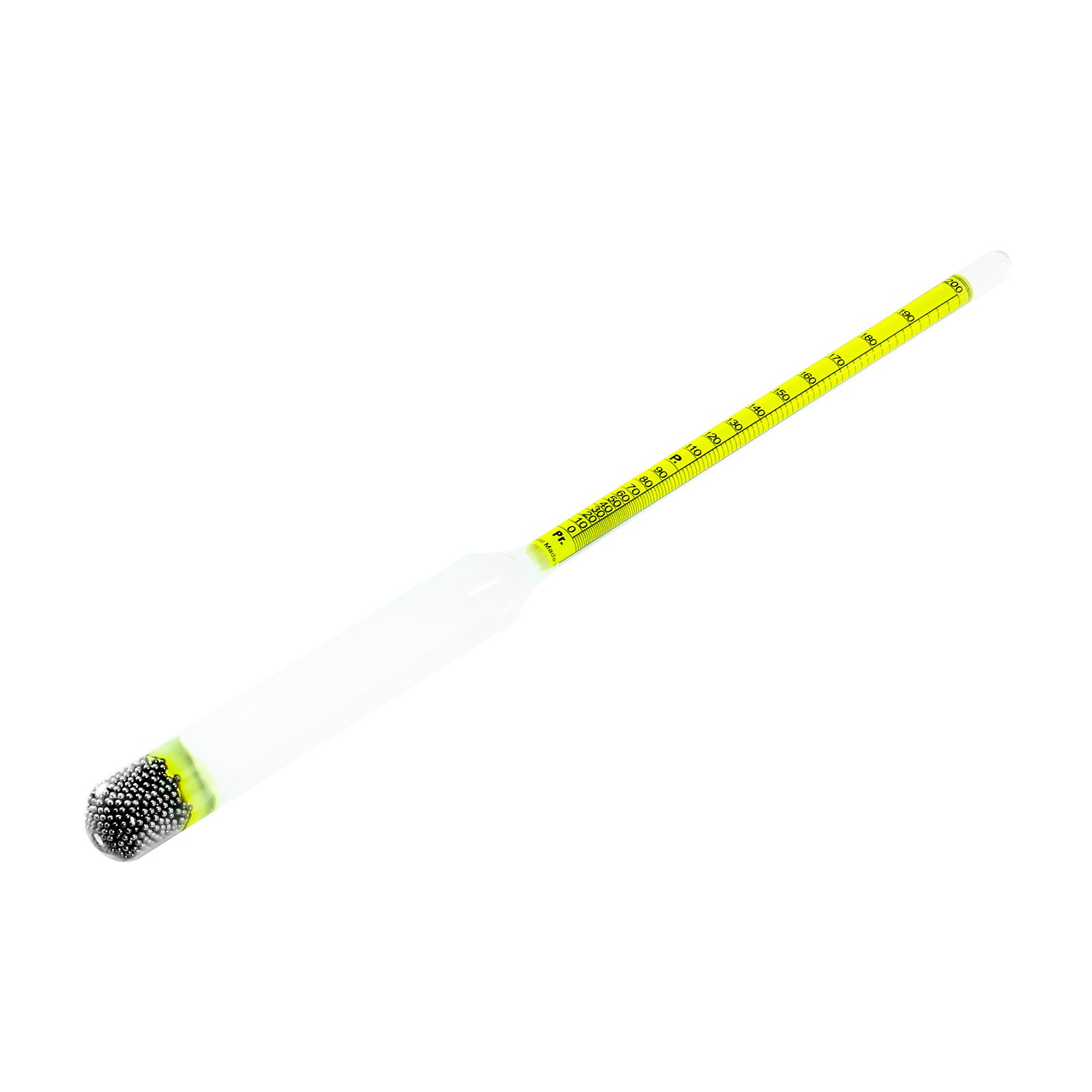 Alcoholmeter 0-200% Proof and Tralle's Scale Alcohol Tester Hydrometer Glass Alcohol Measuring Alcohol hydrometer