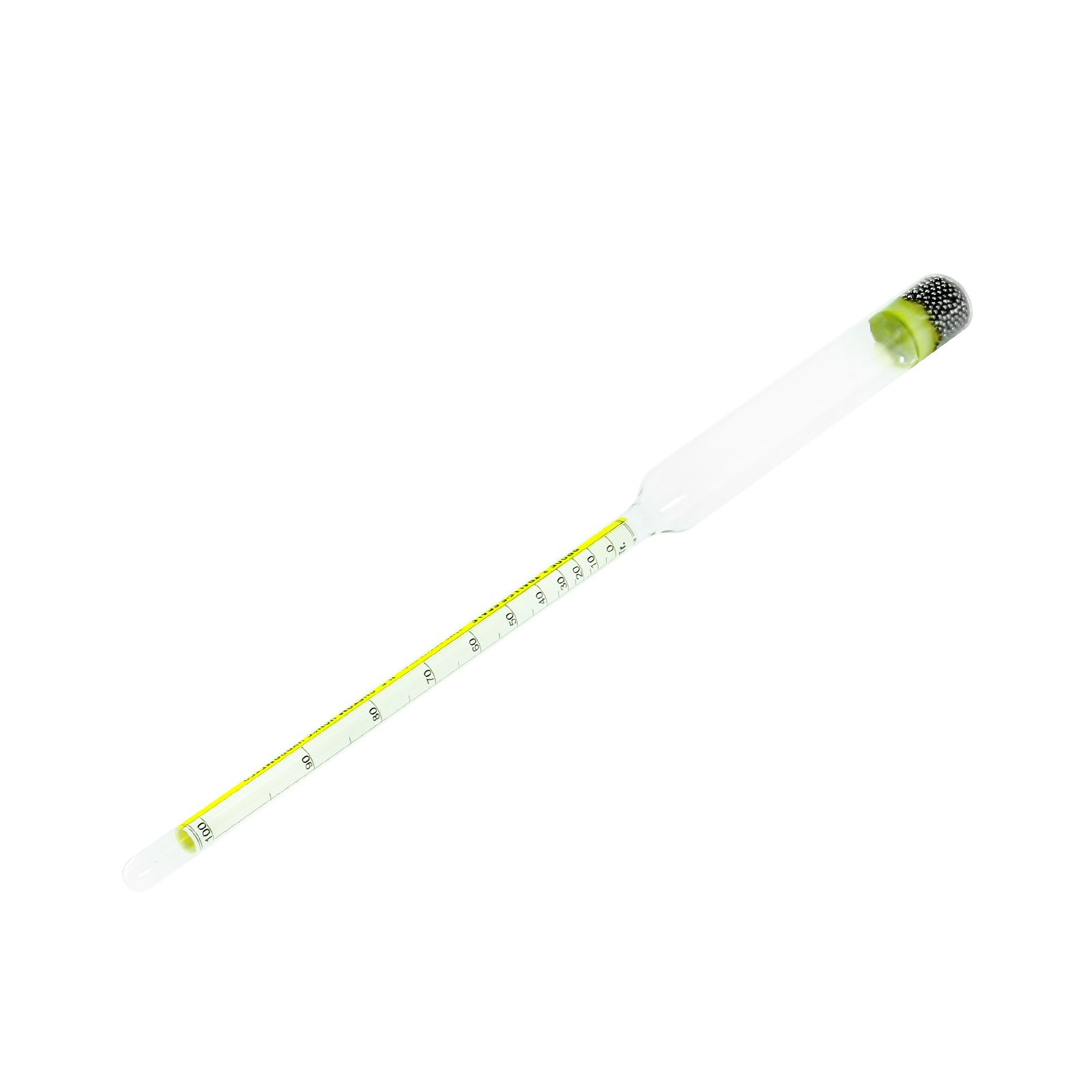 Alcoholmeter 0-200% Proof and Tralle's Scale Alcohol Tester Hydrometer Glass Alcohol Measuring Alcohol hydrometer