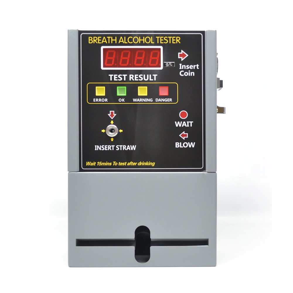 Coin Needed Alcolab Testpoint Commercial Breathalyzer