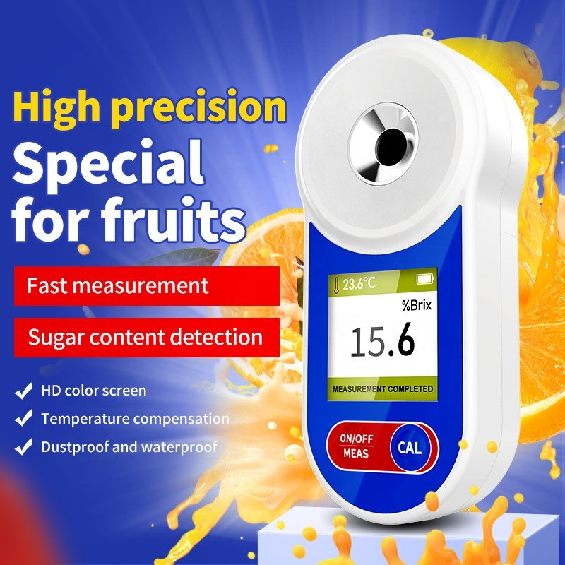 Hot Selling Professional Handheld Alcohol 0-35% Test Refractometer with ATC Wine Tester Meter Measure Instrument