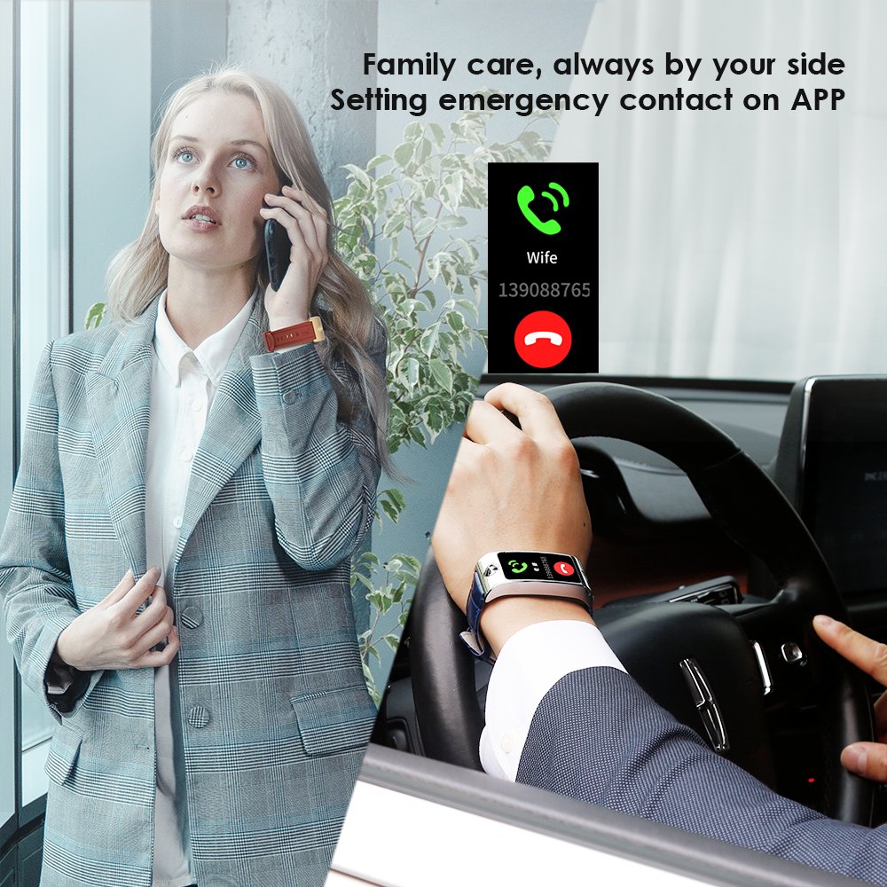 2024 New Design M-90 Smart Watch HD Display Fitness Monitor Watch Sport Watch Android Ios As Gift