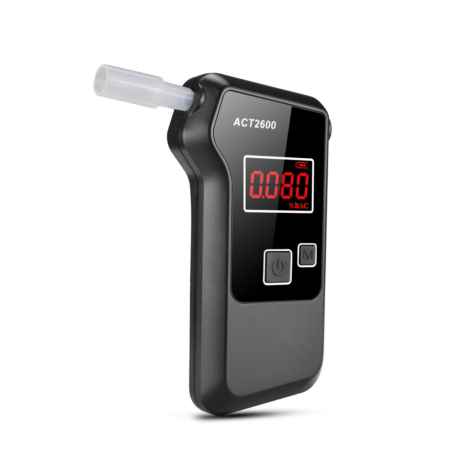 LCD digital display fuel cell personal alcohol tester