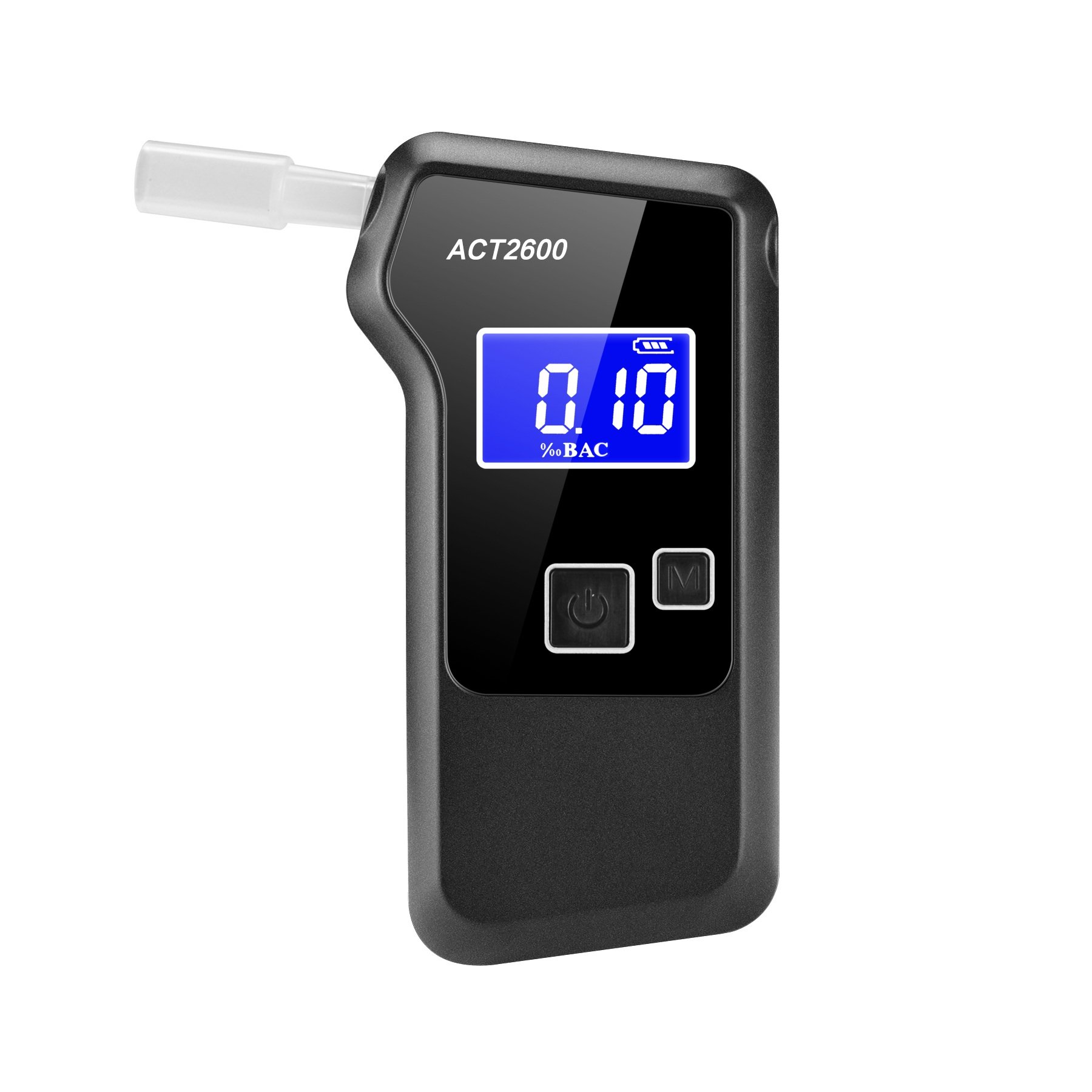 LCD digital display fuel cell personal alcohol tester