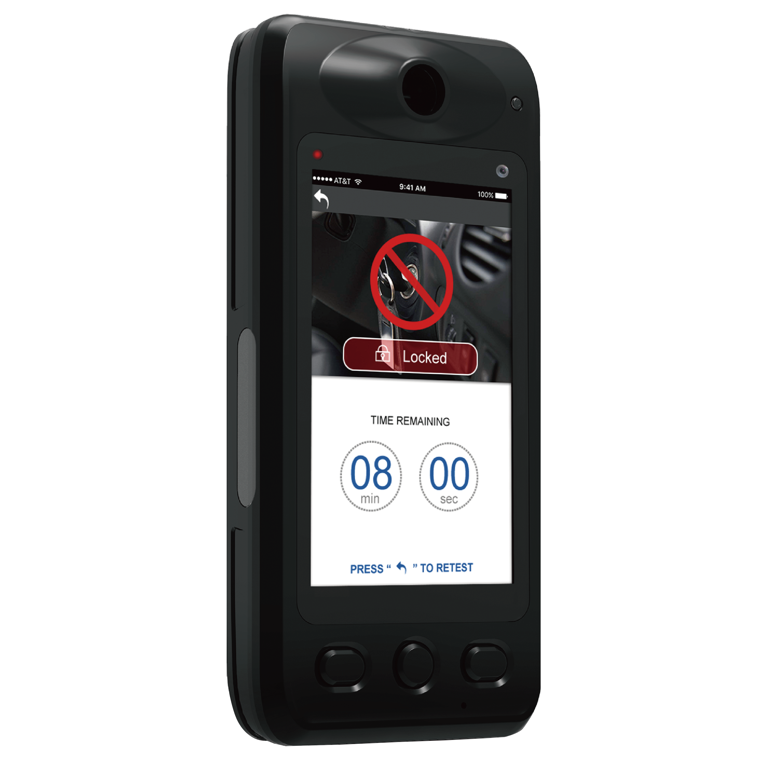 Ignition Interlock with 4G Android GPS