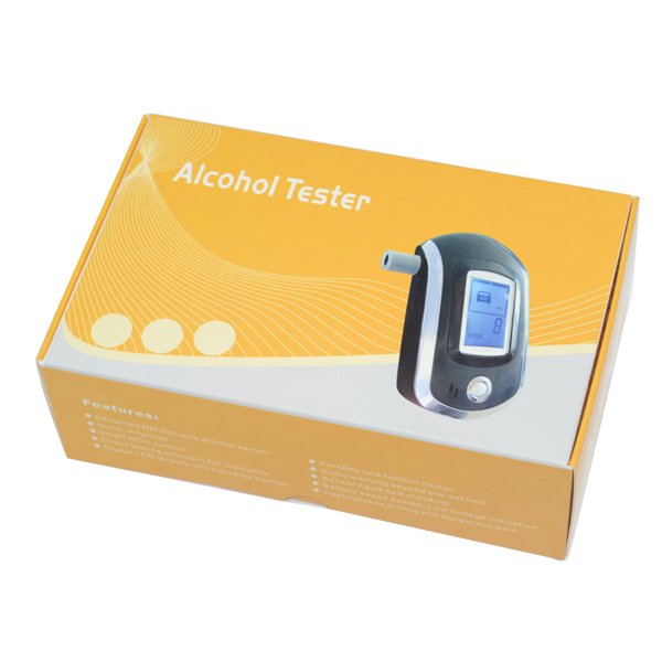 GREENWON Digital at6000 Breath Alcohol Tester/ Breathalyzer Lock Box, Drive Safety and Party Gadgets
