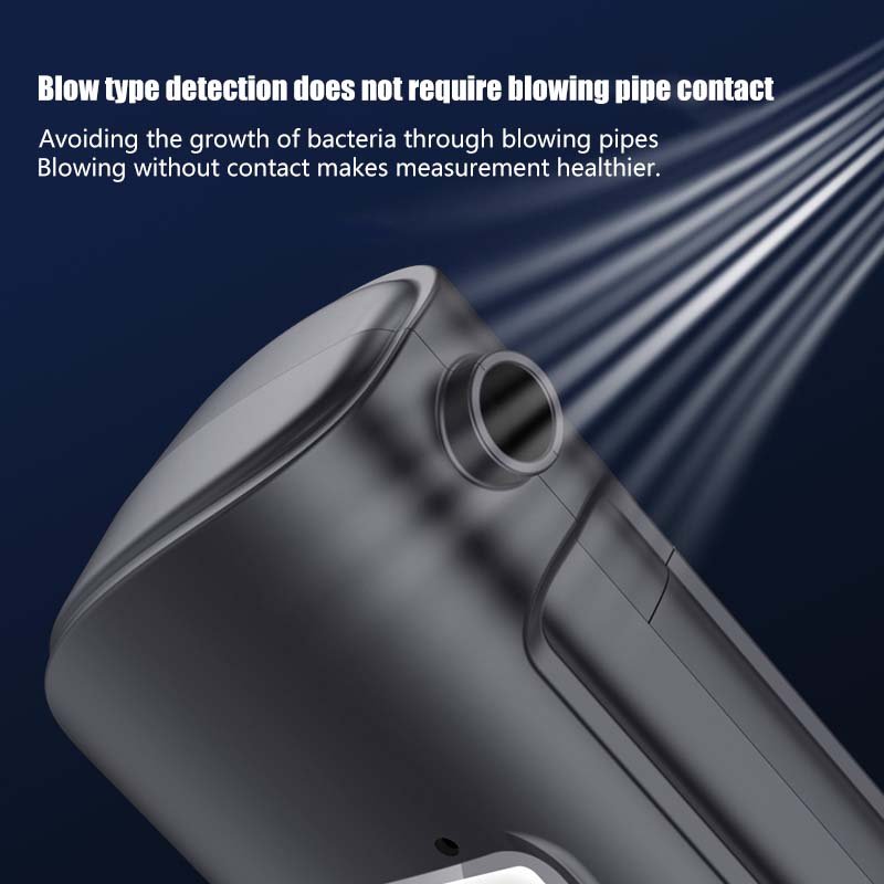 OEM High Quality Digital Display Breath Alcohol Tester Professional Breath Alcohol Detector with Gas Analyzers