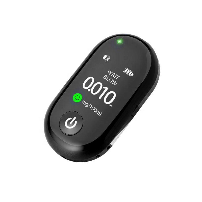 Alcohol Tester With Japanese Units USB New Breathe Digital Alcohol Detector With Mouthpiece Alcohol Tester