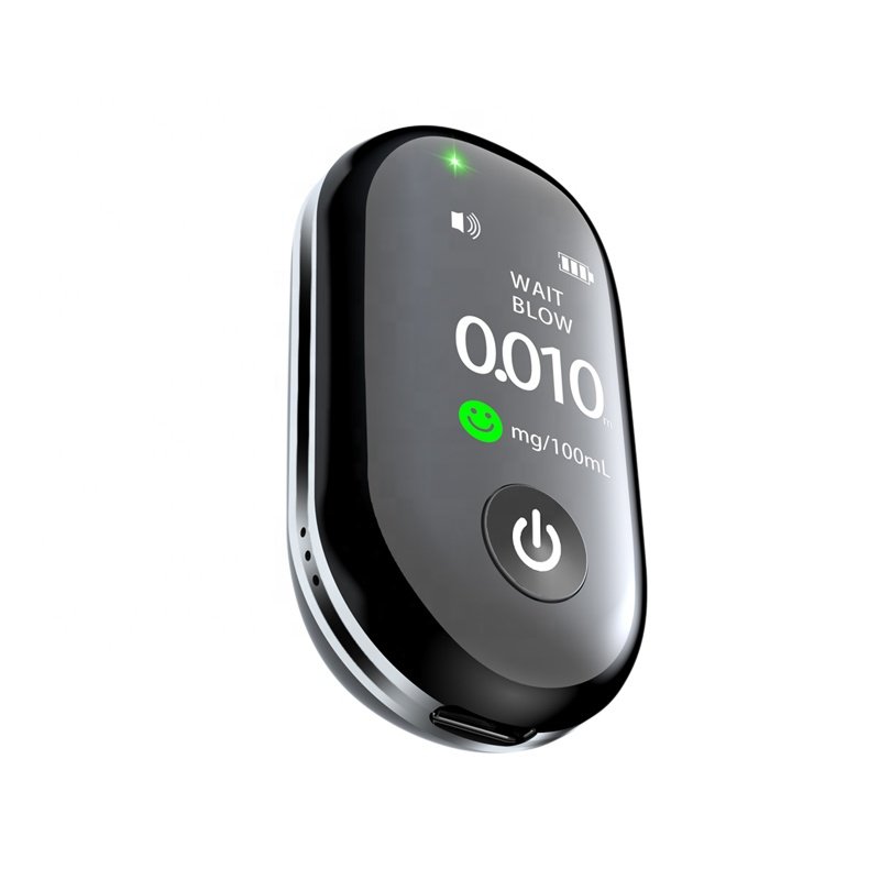 Alcohol Tester With Japanese Units USB New Breathe Digital Alcohol Detector With Mouthpiece Alcohol Tester