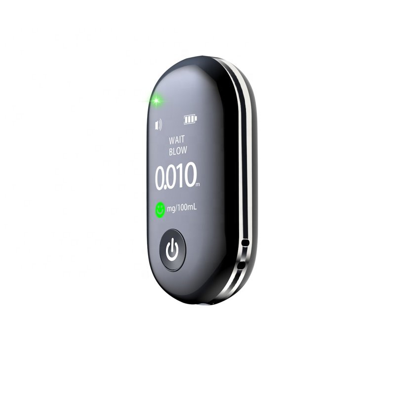Alcohol Tester With Japanese Units USB New Breathe Digital Alcohol Detector With Mouthpiece Alcohol Tester