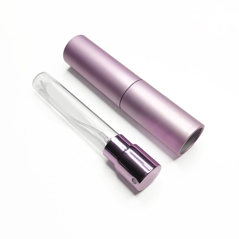 Pocket refillable twist dispenser spray mini tester travel empty 10 ml fragrance perfume atomizer