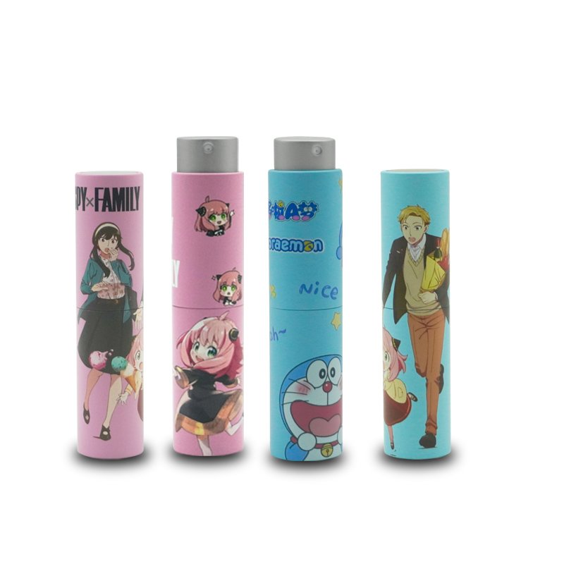 8ml 10ml Empty Refill Atomizer Perfume Rechargeable Tester Aluminum Material Mouth Spray Disinfection alcohol spray