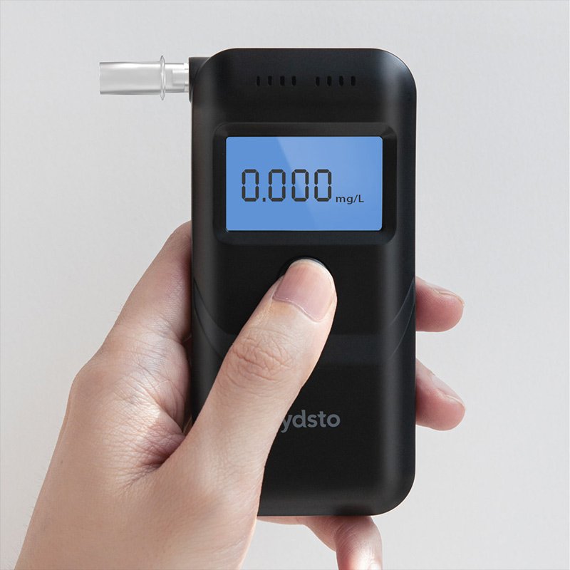 3 Digit Lcd Display Manual Digital Breathalyzer Alcohol Breath Tester