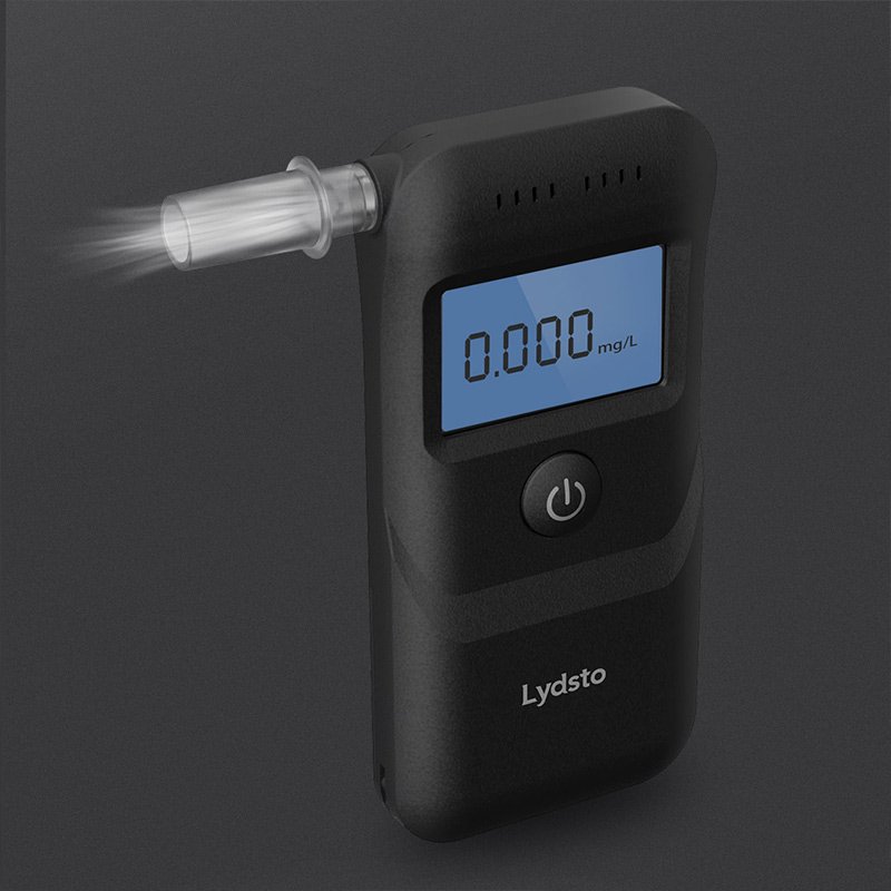 3 Digit Lcd Display Manual Digital Breathalyzer Alcohol Breath Tester