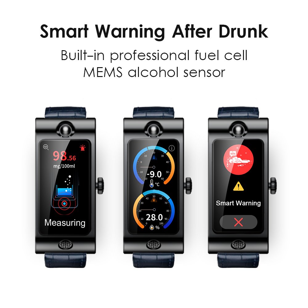 ROCAR HD AMOLED Screen Touch M-90 Smartwatch Heart Rate Sleep Mood Monitor Inteligente Smart Watch
