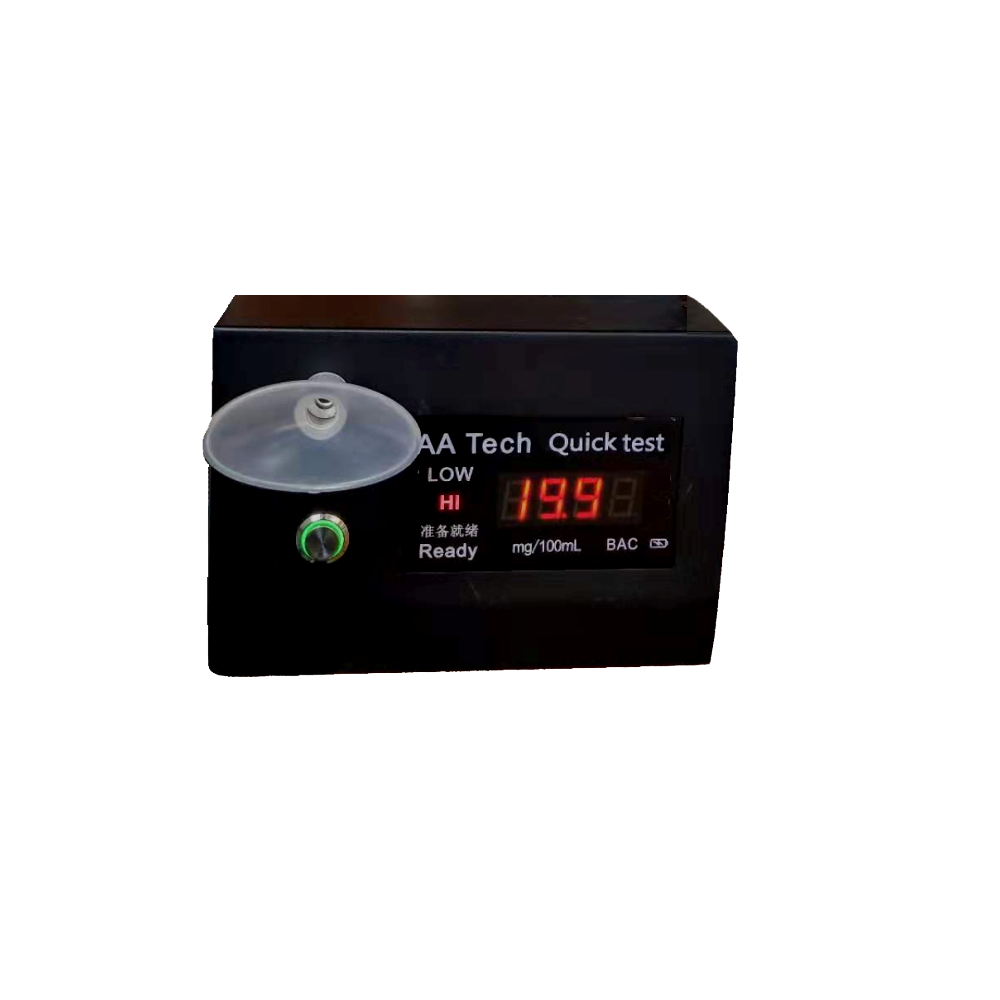 Digital breathalyzer wall mounted quick alcohol tester screening tester with serial output (printer optional)
